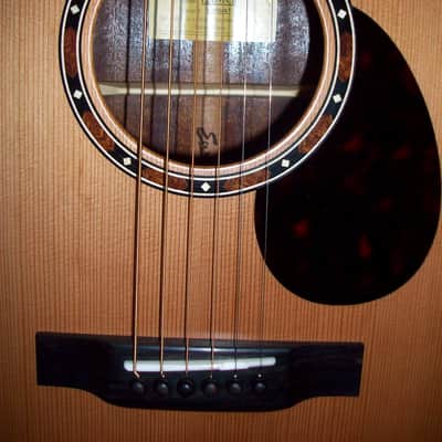 Eastman  E2OM-CD All Solid Wood Natural Satin image 6