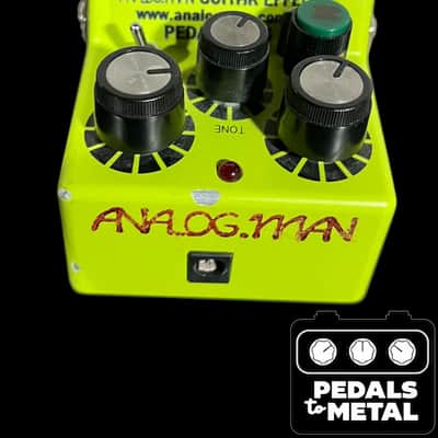 Maxon SD-9 Sonic Distortion Analogman Mod 2010s - Neon Green image 4