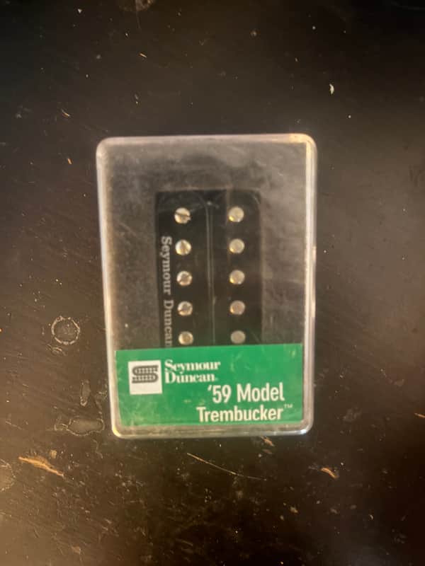 Seymour Duncan TB-59 '59 Bridge Trembucker 2010s - Black image 1