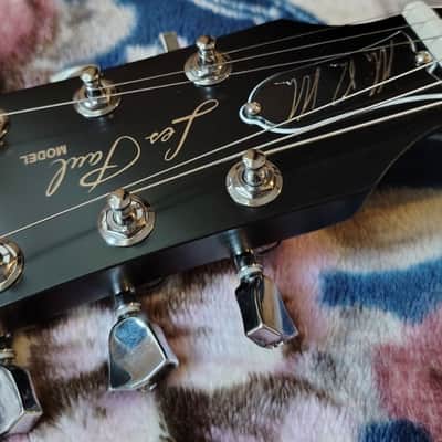 Gibson Mark Morton Signature Les Paul Modern Quilt 2026 - Translucent Ebony Burst Satin image 11