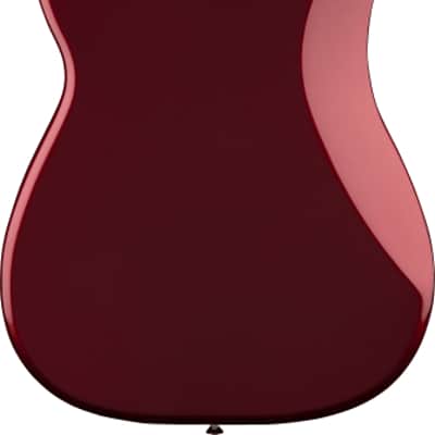 Fender Standard Precision Bass, Maple Fingerboard, White Pickguard, Candy Cola image 2