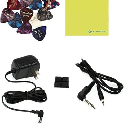 Source Audio SA248 Spectrum Intelligent Filter Pedal Bundle w/Instrument Cable, Power Supply, 12x Fender Picks and Liquid Audio Polishing Cloth image 5