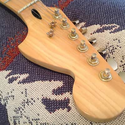 Stratocaster Partscaster w/ Slight Olive Tinged Patina Hand Rubbed Maple Neck image 5