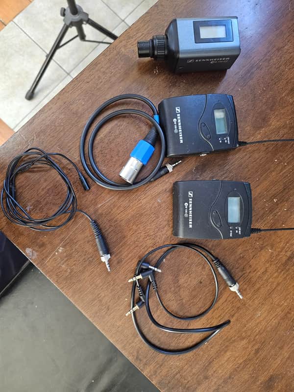 Sennheiser EW 100 ENG Wireless Lavalier Set - Band A (516 - 588 MHz) 2010s - Black image 1