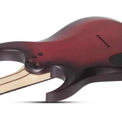 Schecter Sunset-7 Extreme Scarlet Burst image 6