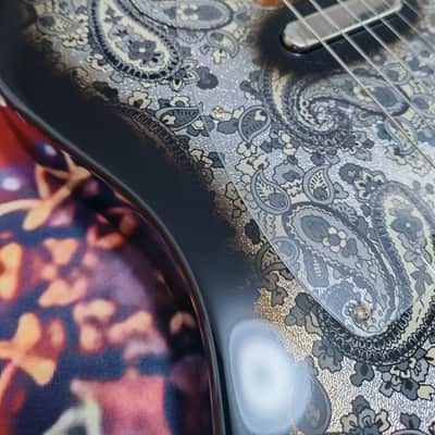 *NEW IN BOX* 2025 Fender Japan Limited Edition Telecaster Black Paisley - MIJ JD25 - low tariffs image 7