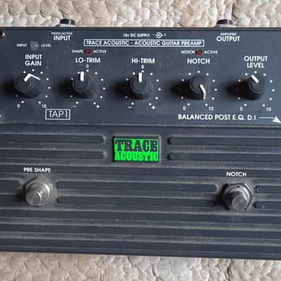 Trace Elliot TAP1 Acoustic Guitar Preamp Direct Box Guitar Effect