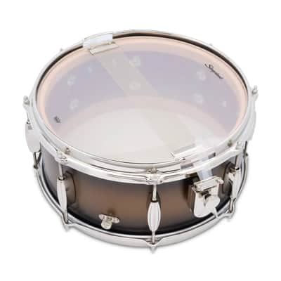 Slingerland Radio King Artist Snare Drum 14x6.5 Black & Gold Lacquer image 5