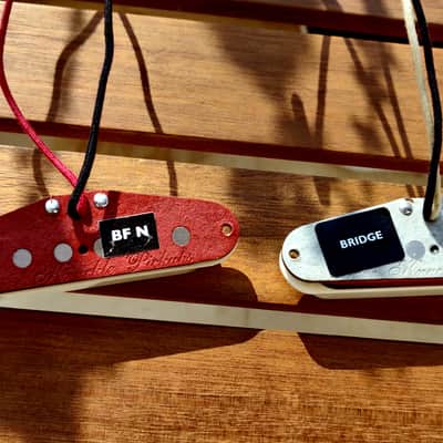 Bare Knuckle Trilogy Suite Strat YJM Bridge, Bareknuckle Brute Force Strat Neck for Fender Stratocaster image 4