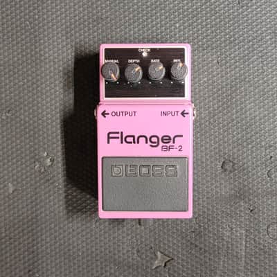 Boss BF-2 Flanger (Black Label) 1983 - Purple - Alchemy Audio Modded