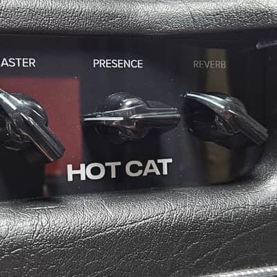 Bad Cat Hot Cat 2-Channel 45-Watt Guitar Amp Head - Black w/ Black sparkle grille image 5