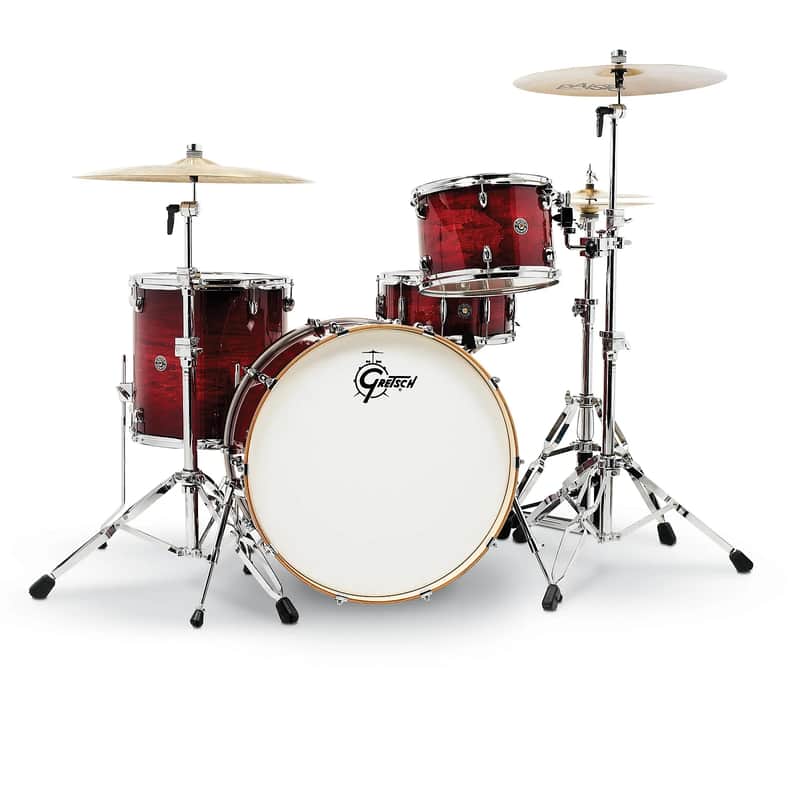 Gretsch CT1-R444C Catalina Club Round Badge 9x13 / 16x16 / 14x24 / 6.5x14" 4pc Drum Kit image 1
