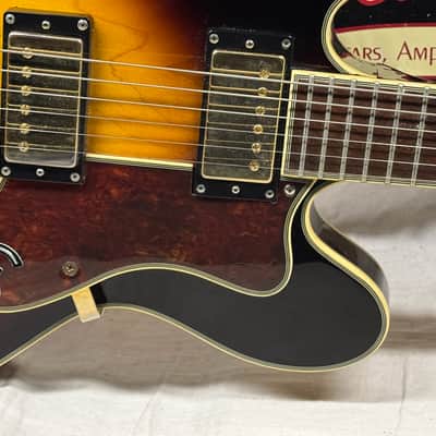 Epiphone Sheraton II 2 Semi-Hollowbody Guitar with Case - MIK Korea 2003 - Vintage Sunburst image 8