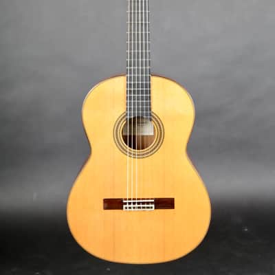 Juan Hernandez Sonata Classical Guitar Handmade in Spain 2015, Solid Cedar, Solid Mango Back image 2