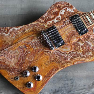 Gibson Firebird 2003 Customized one of a kind, Agate Stone Top image 7
