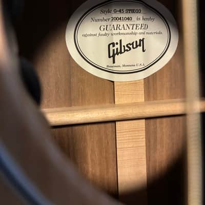Gibson G-45 Studio Walnut 2019 - 2020 - Antique Natural image 2
