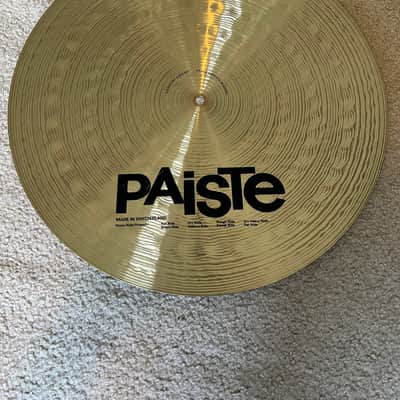 Paiste Signature Flat Ride 1989-1995 - Brilliant Finish image 2