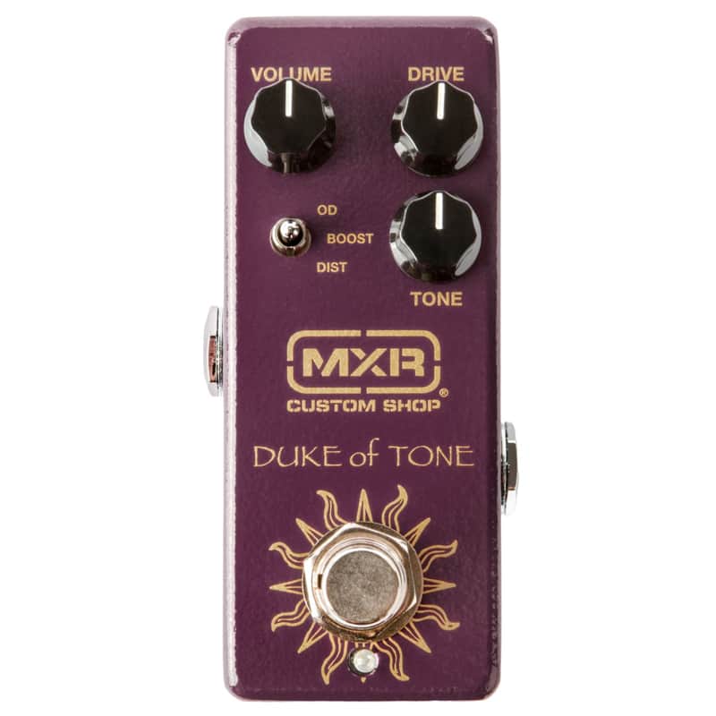 MXR CSP039 Duke of Tone Overdrive Guitar Effects Pedal image 1
