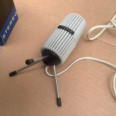 PHILIPS EL 3757 / 00 stereo MICROPHONE VINTAGE TRIPOD OR STAND STEREO MICROPHONE RARE image 3