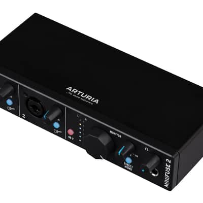 Arturia MiniFuse 2 USB Audio Interface - Black (800102) image 2