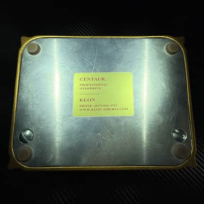 Klon Centaur Professional Overdrive (Horsie) 1994 - 2008 - Gold image 10