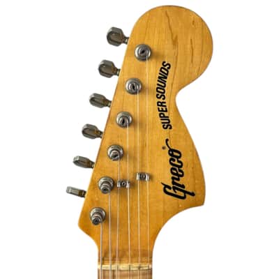 Greco Super Sounds Stratocaster 1976 - Vintage White image 10