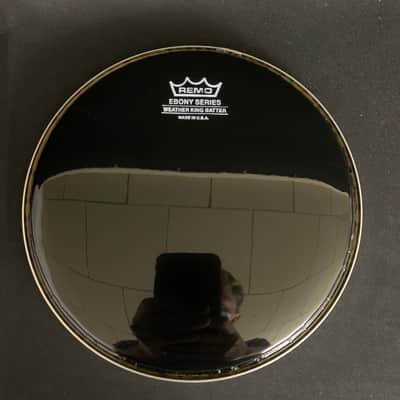 Remo Ebony Series Weather King Batter Replacement Head - 8" image 1