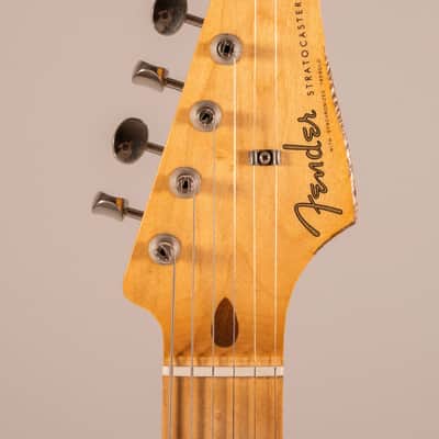 Fender stratocaster vintera road worn 75th - surf green image 12