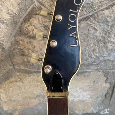 Immagine Vintage Layolo Bass (Made in Italy) - Pearloid Body - Restoration Project - 9
