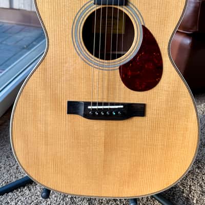 Eastman E20OM-MR-TC Thermo-Cured Adirondack/Madagascar Rosewood Orchestra Model Acoustic Guitar #9591 image 3