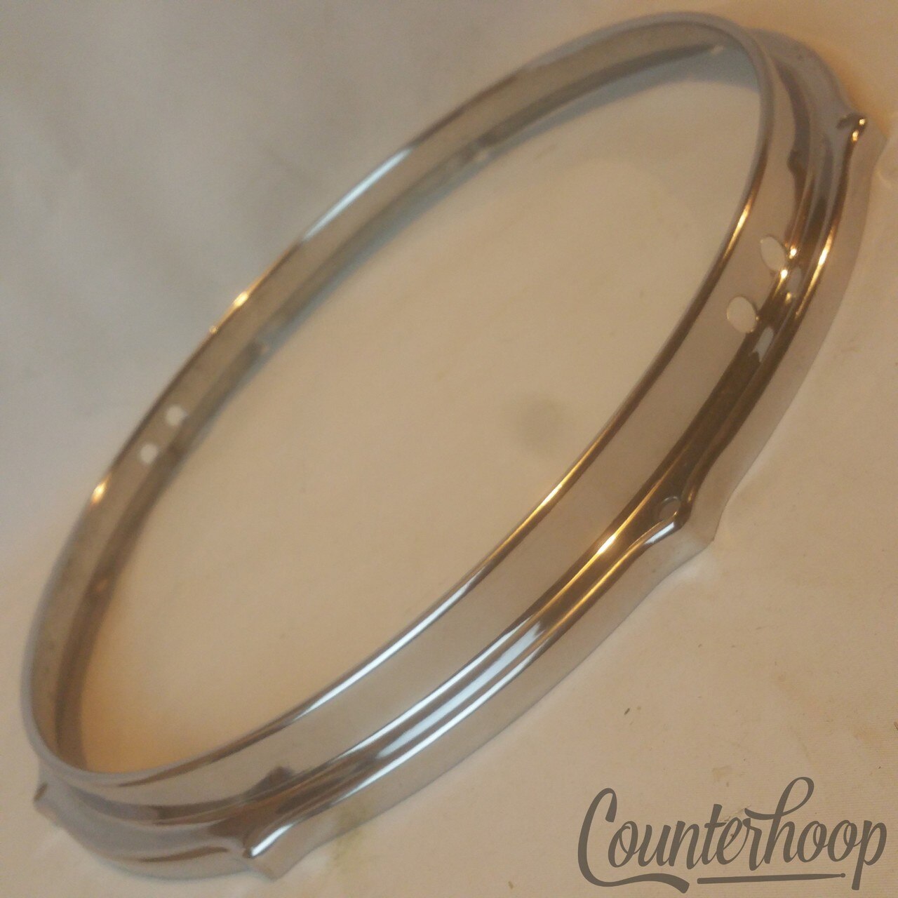 Sonor 14" Snare Drum Resonant Rim/Hoop 8-Lug Chrome Teardrop Stick-Saver 60s* — main photograph