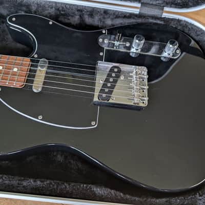 Fender MIJ Traditional '70s Telecaster Ash with Rosewood Fretboard 2017 - 2020 Black w/case image 3