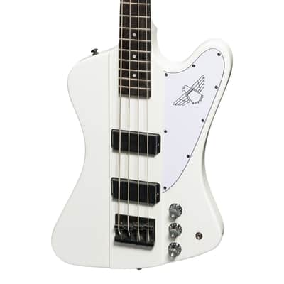 Tokai 'Traditional Series' TB-65 T-Bird Style Bass Guitar (Snow White) image 4