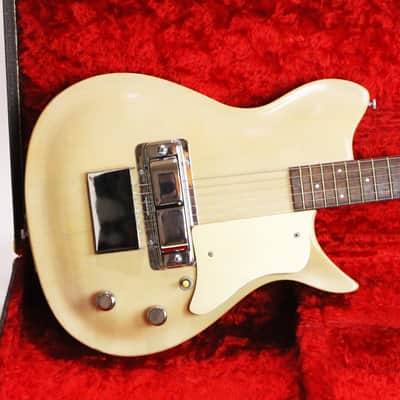 1959 Rickenbacker Combo 600 Vintage Electric Guitar – Rare 100% All Original Blonde ’59 Combo, Anodized Gold Small Guard & Logo, Horseshoe Pickup, Super Clean w/ OHSC (6C75) image 3