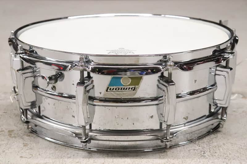 Ludwig 400 Supraphonic 5X14" Snare Drum Vintage 1970's image 1