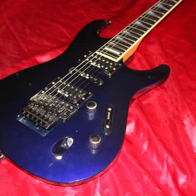 1991 Ibanez S540LTD-JB Jewel Blue w/case image 1