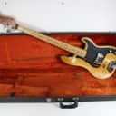 1975 Vintage Fender Precision Bass Olympic White Maple Fretboard OHSC 1970's Lightweight 8.6 LBS