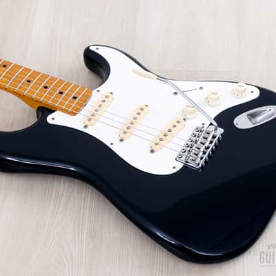 1988 Fender Stratocaster ‘57 Vintage Reissue ST57-55 Black w/ Hangtag, Japan MIJ Fujigen image 10