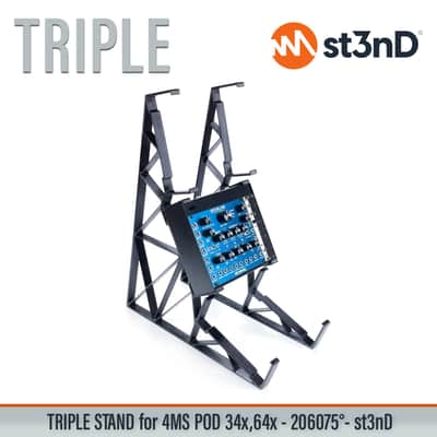 TRIPLE STAND for 4MS Pod 34X / 64X (20° and 60° and 75°) image 7