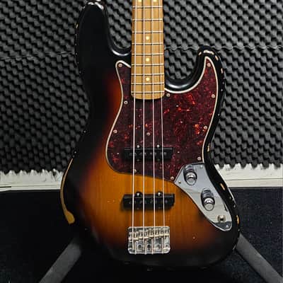Fender 60th Anniversary Road Worn '60s Jazz Bass 2020 - 3-Tone Sunburst image 1