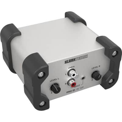 Klark Teknik DI 10P PRO DI Stereo Passive Direct Box with Summed Mono Output image 1