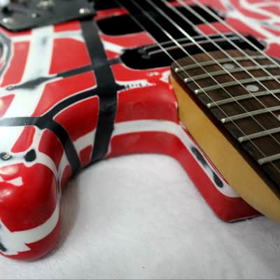 Custom Painted & Upgraded Fender Squier SE Strat With Matching Headstock (Relic'ed) image 14
