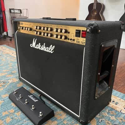 Marshall JCM 2000 TSL 122 Triple Super Lead 3-Channel 100-Watt 2x12" Guitar Combo 2000s - Black image 9