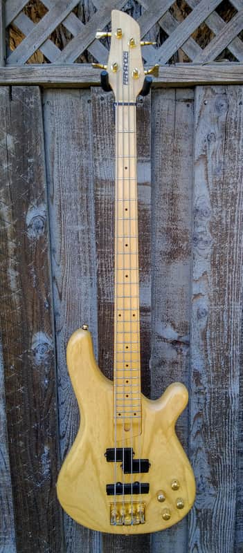 Fernandes APB-90M - Gravity Series - Maple Fretboard - '90's - Natural Gloss - JAPAN image 1