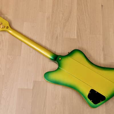 2000 Gibson Custom Shop Firebird VII Green Sparkle Burst w/ Case image 14