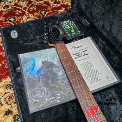 *NEW IN BOX* 2025 Fender Japan Godzilla Blue Stratocaster - Godzilla 70th Anniversary Collaboration Collection Limited Edition image 18