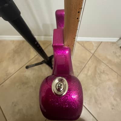 Partscaster Thinline S-Style - Purple Sparkle w/ Fender Cory Wong Loaded Pickguard (Semi-Hollow Fender Strat) image 10