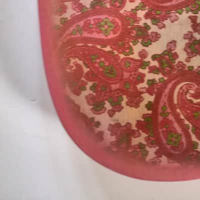 Pink Paisley Tele Body, Aged, Nitro , Alder image 6
