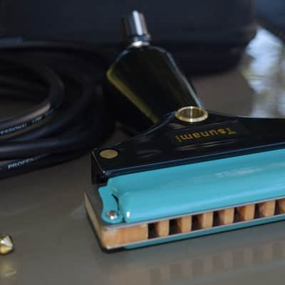 Tsunami  Diatonic Harmonica Microphone.  The Strnad is reborn!! image 6
