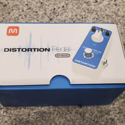 Monoprice Distortion Pedal  Blue/white image 2
